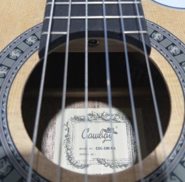 Gitar akustik klasik nylon COWBOY CGC 100 NA NS ORIGINAL