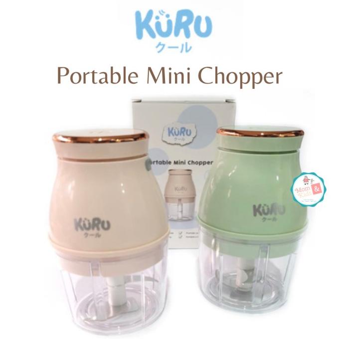TERBAIK // KURU ELECTRIC FOOD CHOPPER | BLENDER MAKANAN BAYI MPASI ELEKTRIK TERBAIK