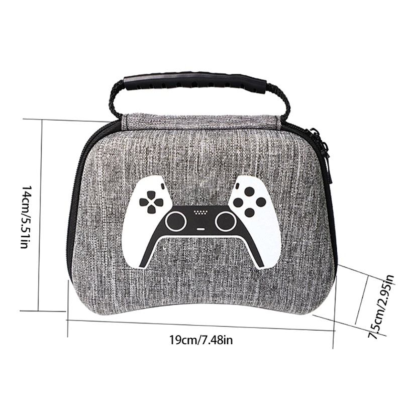 Btsg Portable Pelindung Untuk Case Storage Bag Untuk Controller Yang Membawa Untuk Case Untuk Game Controller Travel Bag EVA Pouc