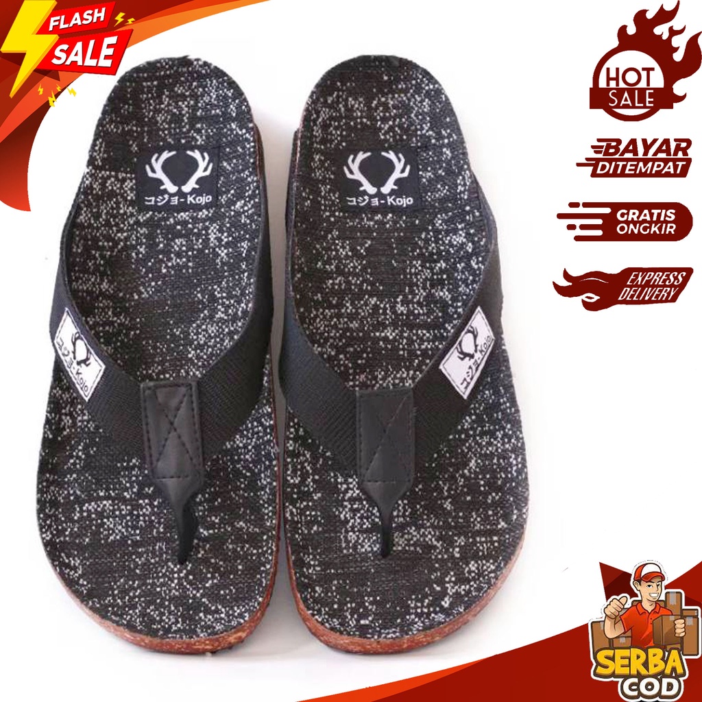 EXTREME_CORPS - Sendal Jepit Puyuh - Sendal Jepit Kulit - Sandal Jepit Pria Terbaru 2022 - Sandal Ca