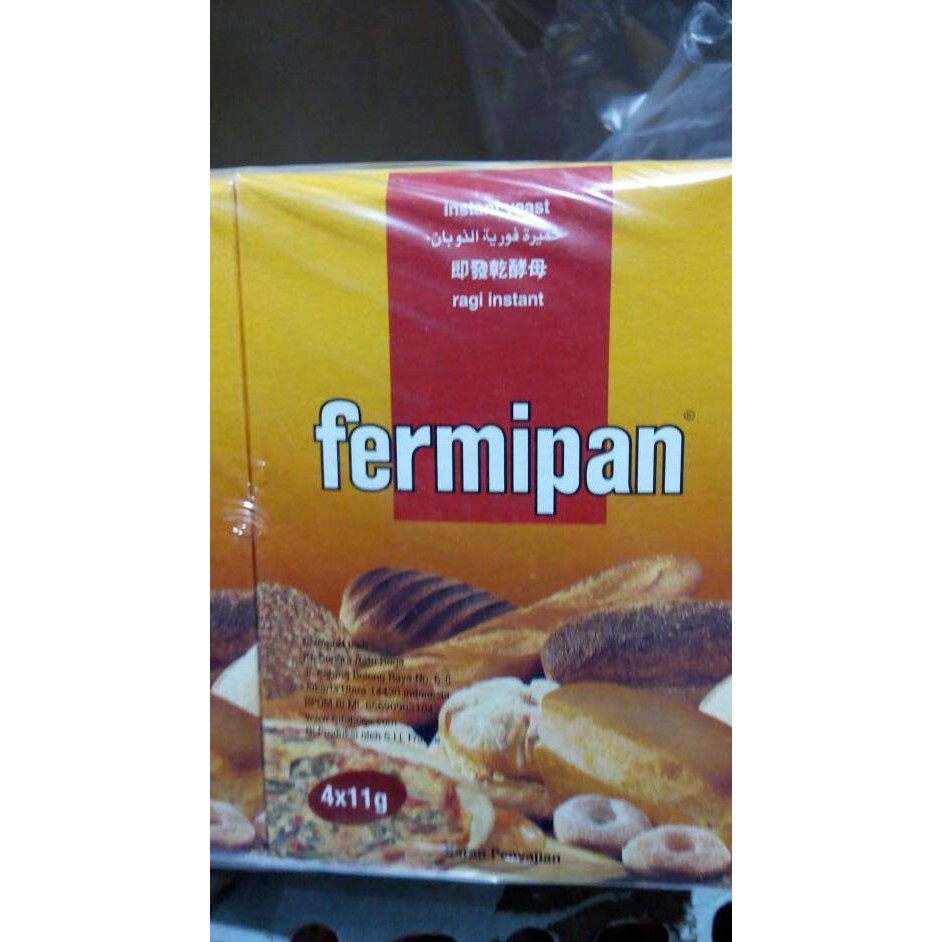 

PROMO ENAK Ragi instant fermipan 4x 11gram Terlaris