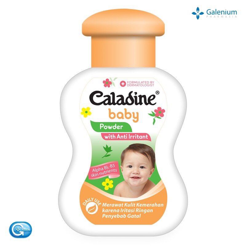 CALADINE BABY Powder 100gr - Bedak Bayi ANTI IRITASI 100 gr - Kemasan Baru