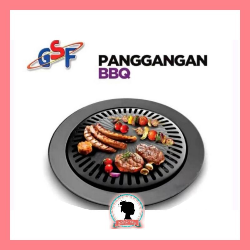 Gsf Grill Pan Kompor Barbeque Pan