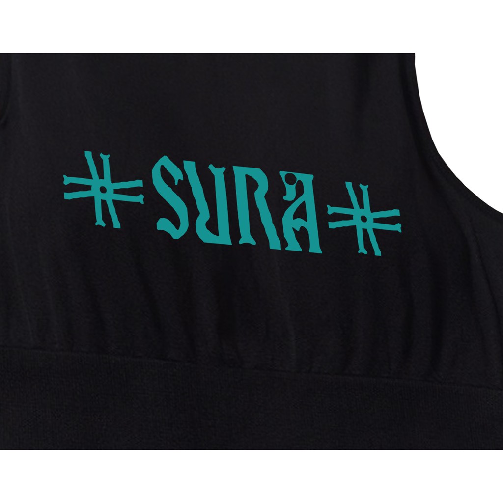 Sura Positiva - Cropped Tank (Primary Base) Black