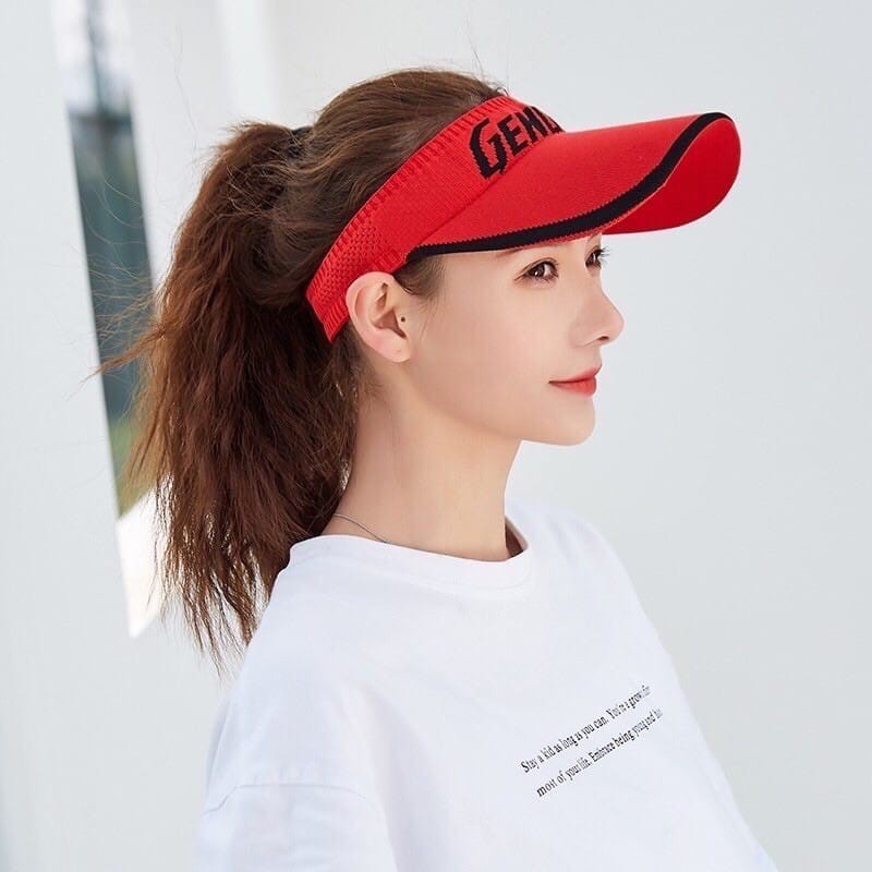 ♥TMALL88♥ Topi Golf Senam Topi Pantai Import Korea Rajut Karet olahraga Sport Genuine