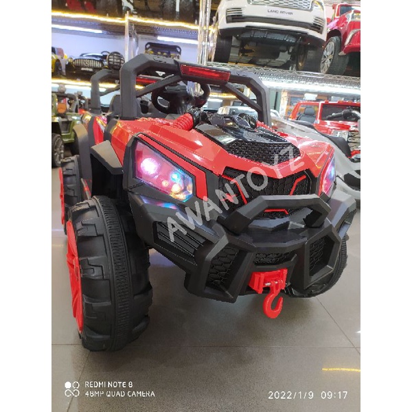 Mobil Aki Anak Jeep Utv Red