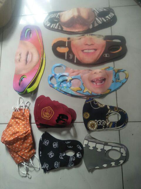 Scuba Masker Wajah Pria&wanita(random) Gk Bs Pilih
