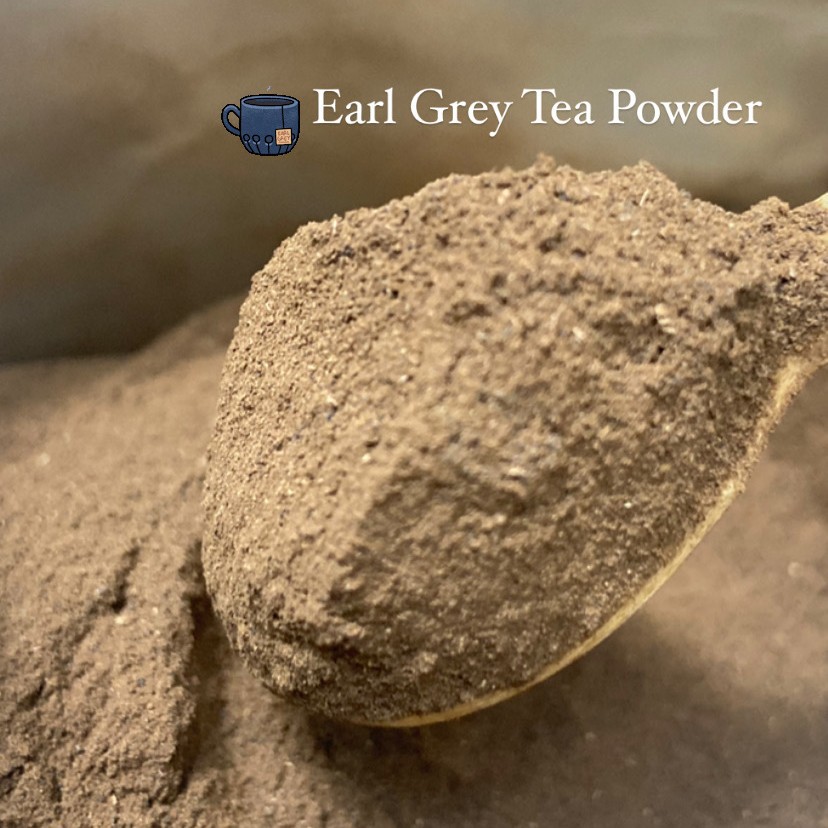 

earl grey tea powder