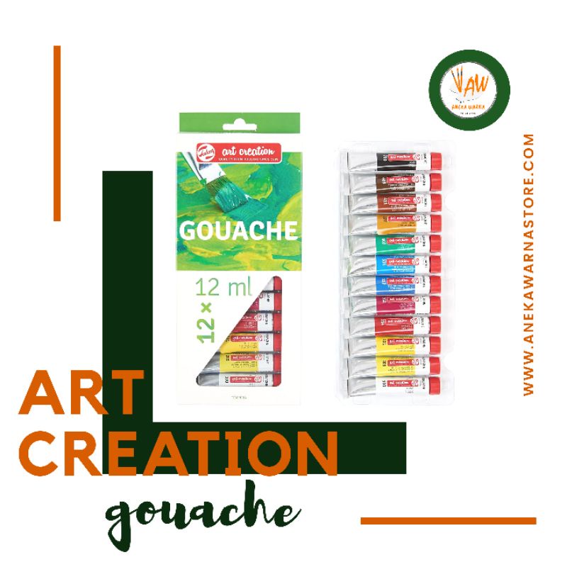 

Royal Talens Art Creation Gouache 12 x 12 Ml