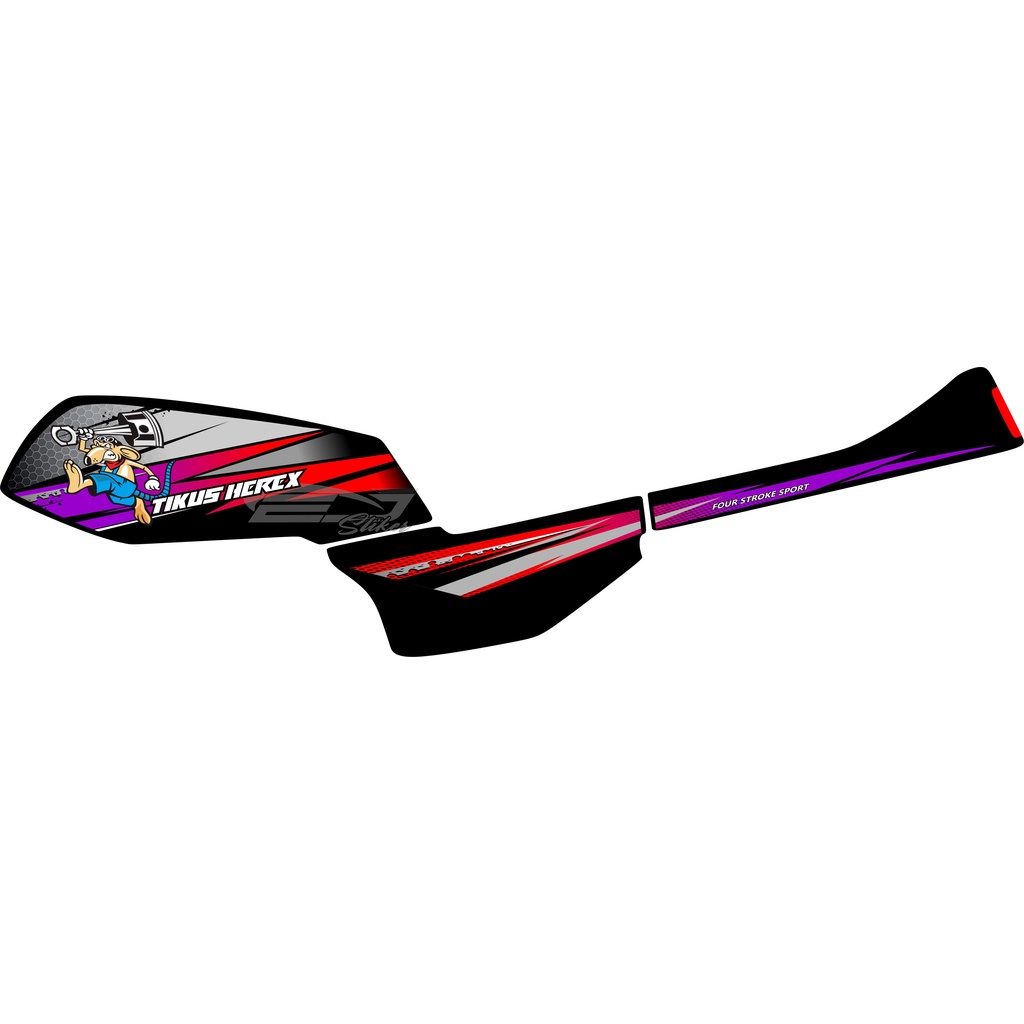 STRIPING GL MAX STRIPING VARIASI GL NEOTECH STIKER MOTOR GL PRO 12