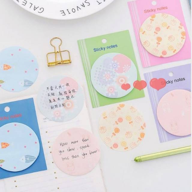

Sticky Notes Bunga Ikan Kelinci