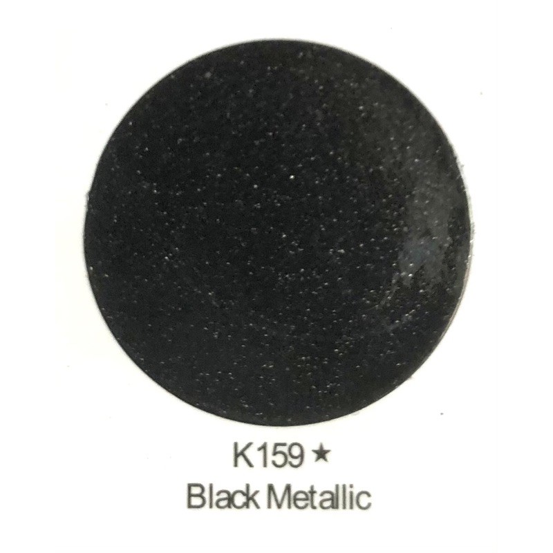 Pylox samurai paint K159* black metallic / hitam metallic kawasaki