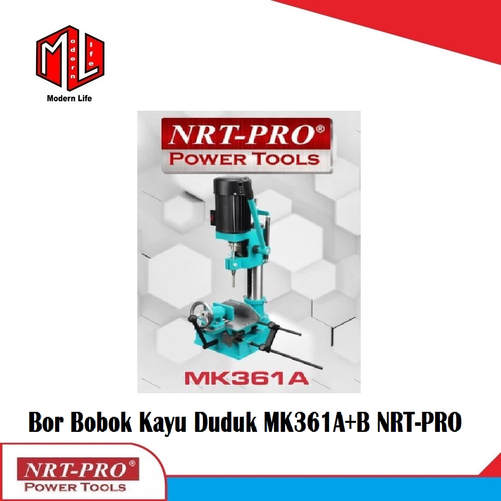 Mesin Bobok Kayu Mortiser MK-361A / Mortising Chisel MK361A