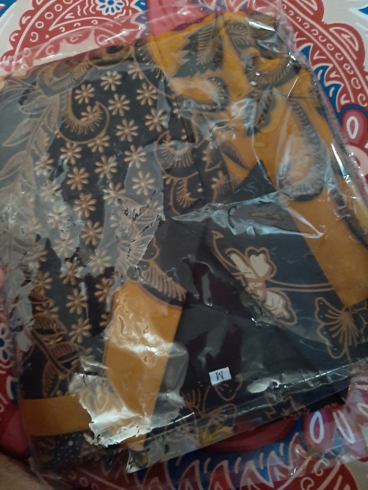 Arka Kuning Kemeja Batik Pria Lengan Panjang Full Furing Katun Halus Primisima