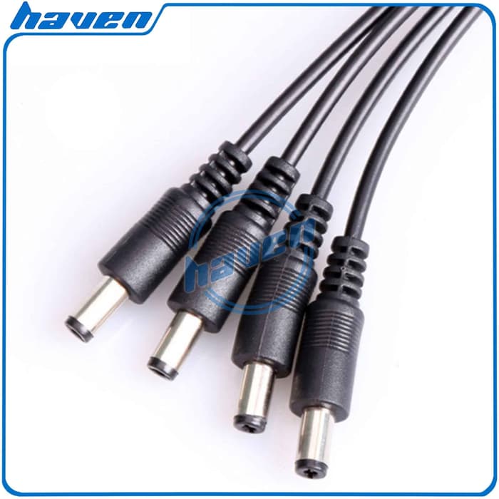 SDFG40 Kabel Dc Cumi Cabang 4 / Kabel Adaptor Cumi Cabang 4 / Dc Cumi Male 4 Xs540