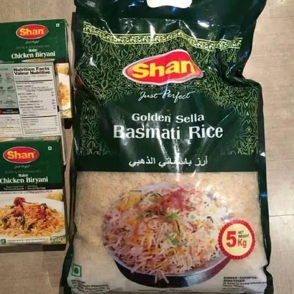 

GRATIS ONGKIR✅Promo ! Paket Beras basmati 1 kg+ 1 kotak bumbu shan biryani (khas nasi biryani)|KD1
