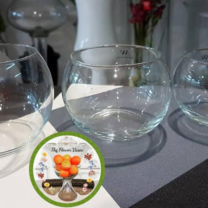 paling diminati] Vas Bunga Kaca merk WW Design / Luna B / Flower vase / Diamas