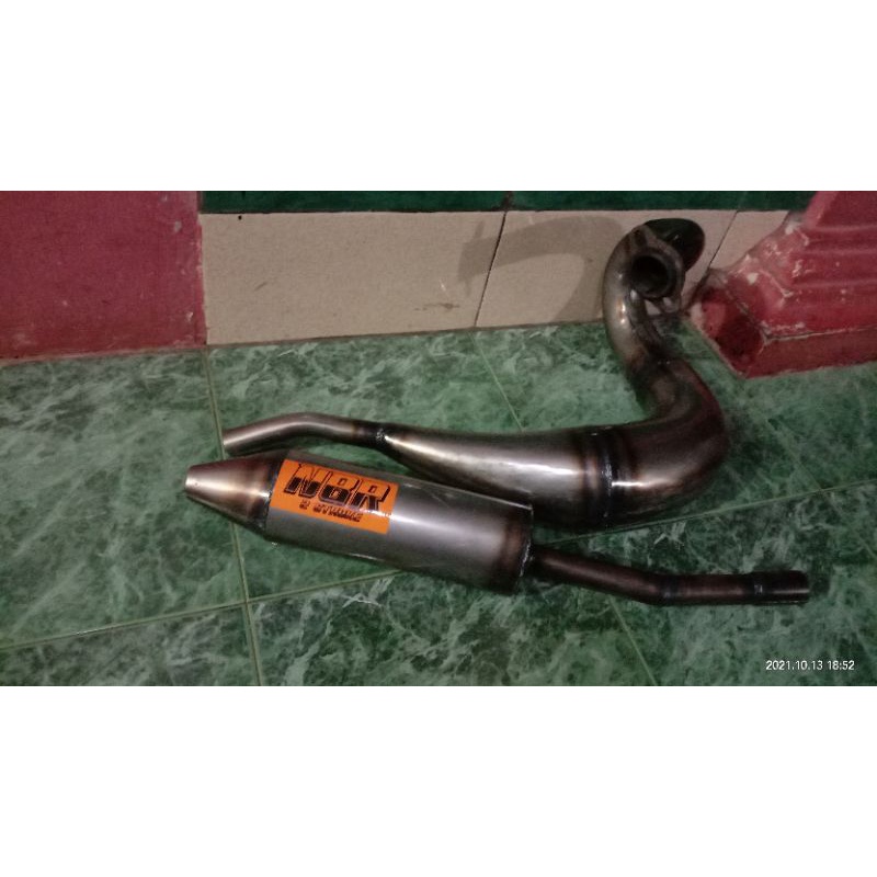 knalpot udang ninja rgr rx king rxz yz125 dt100 Ts125 rangka trail ktm klx ts dt100