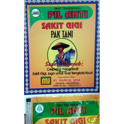 PIL  TANI SAKIT GIGI PAK TANI