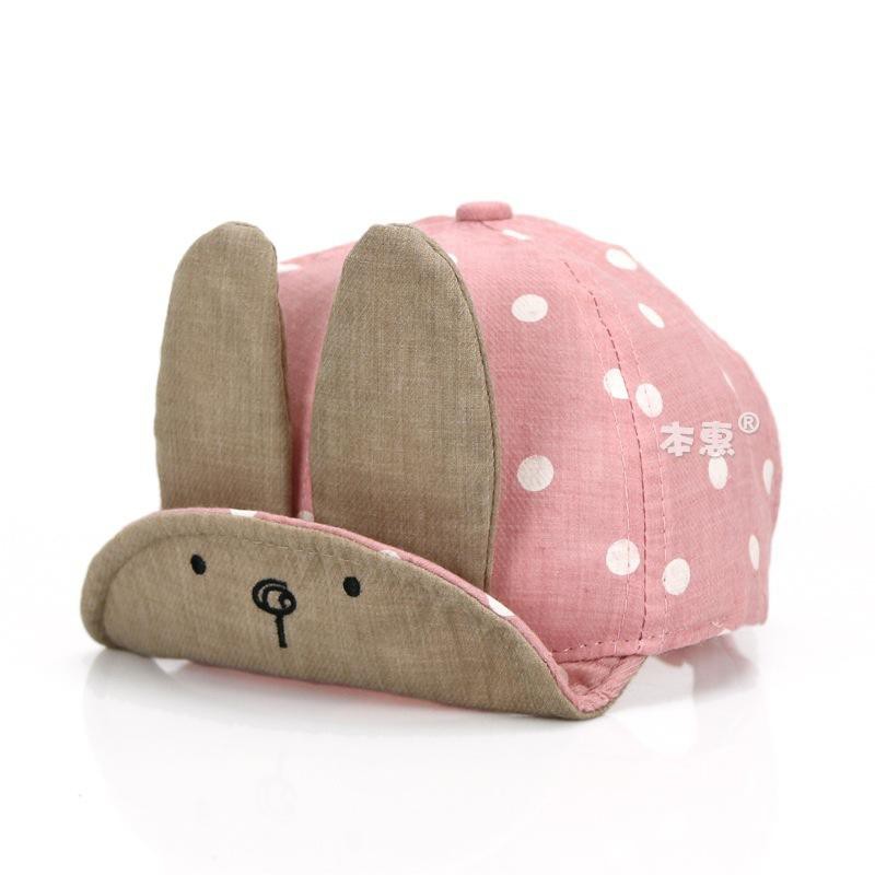 Topi Anak Rabbit | Hat Bunnie Polka