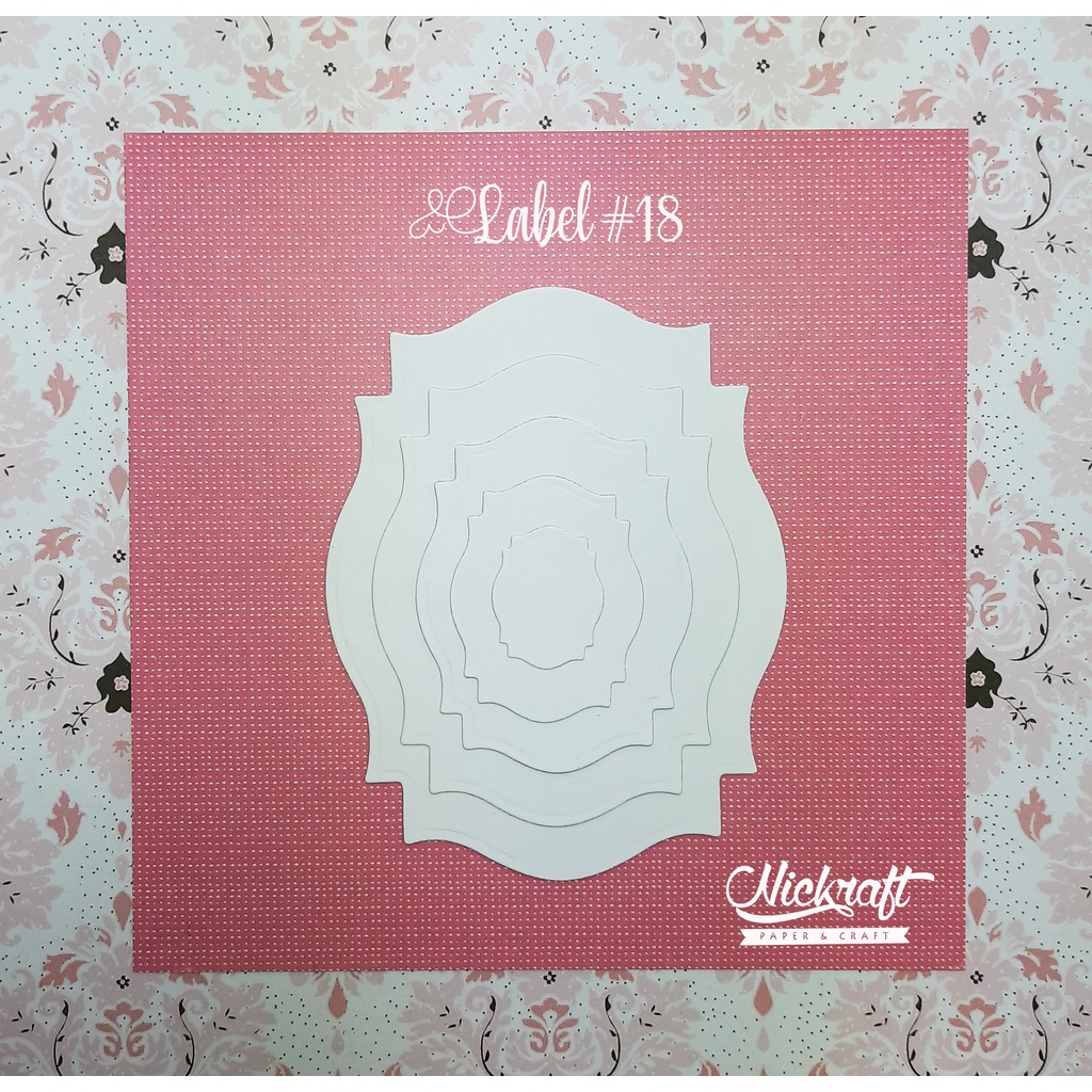 

LABEL 18 - BAHAN SCRAPBOOK RECTANGLE