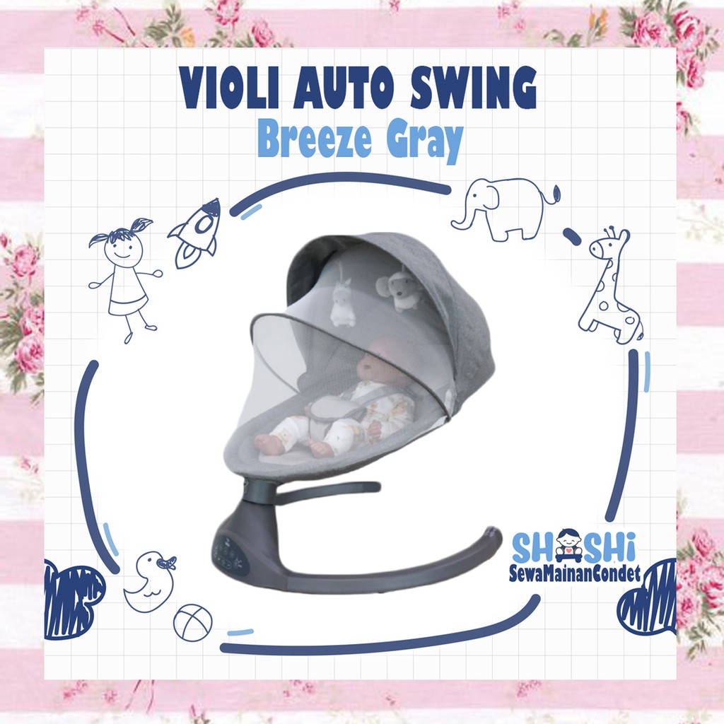 Sewa Violi Auto Swing Breeze Gray