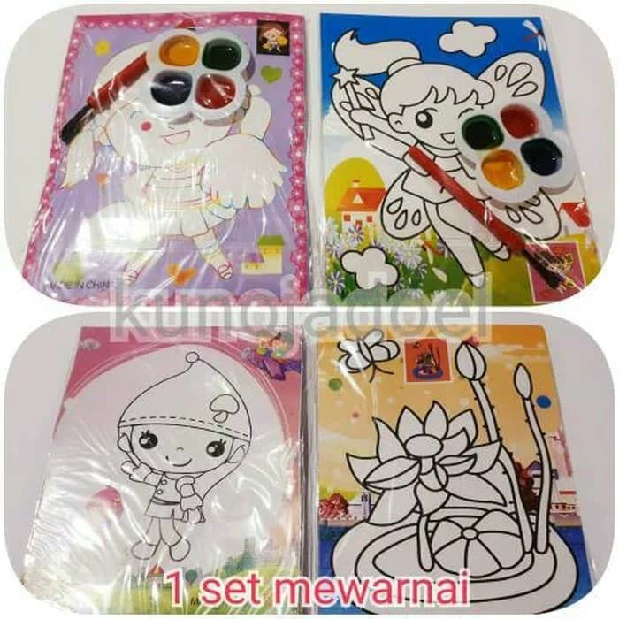 

Dijual Mewarnai cat air praktis dan mudah Berkualitas