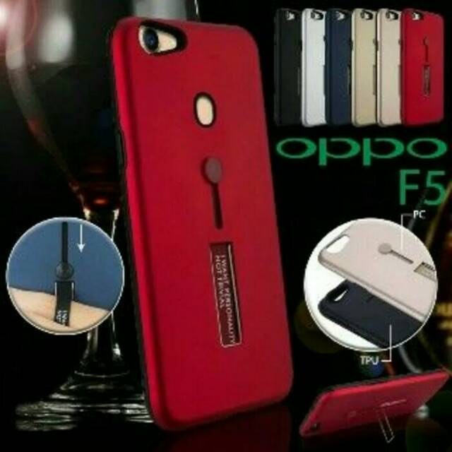 OPPO F5 CASE SMART GRIP CASE HYBRID HAND GRIP OPPO F5 PLUS F5 YOUTH