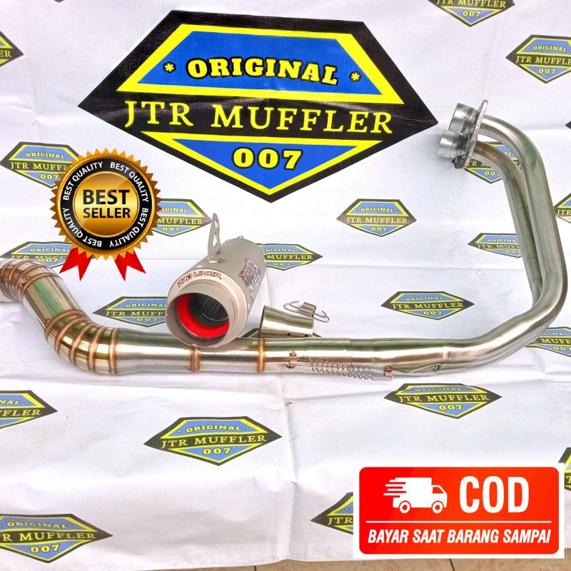 Knalpot PROLINER TR1-R fullsystem R25 MT25