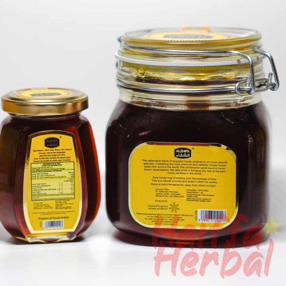 

T0Z7 Madu Arab Al Shifa Alshifa 1kg 250gr Paket Terbaru