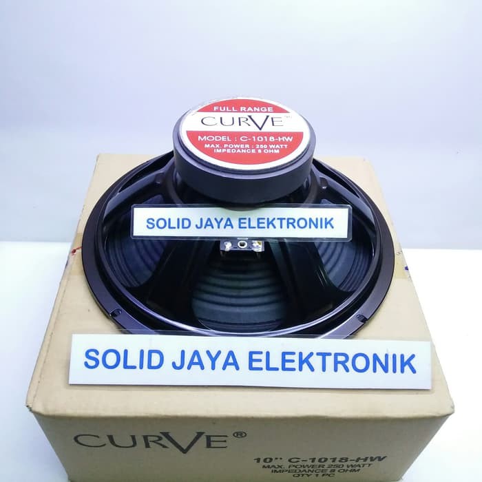 Speaker Curve 10 INC 10&quot; Speaker FullRange Full Range Curve C-1018-HW 10INC