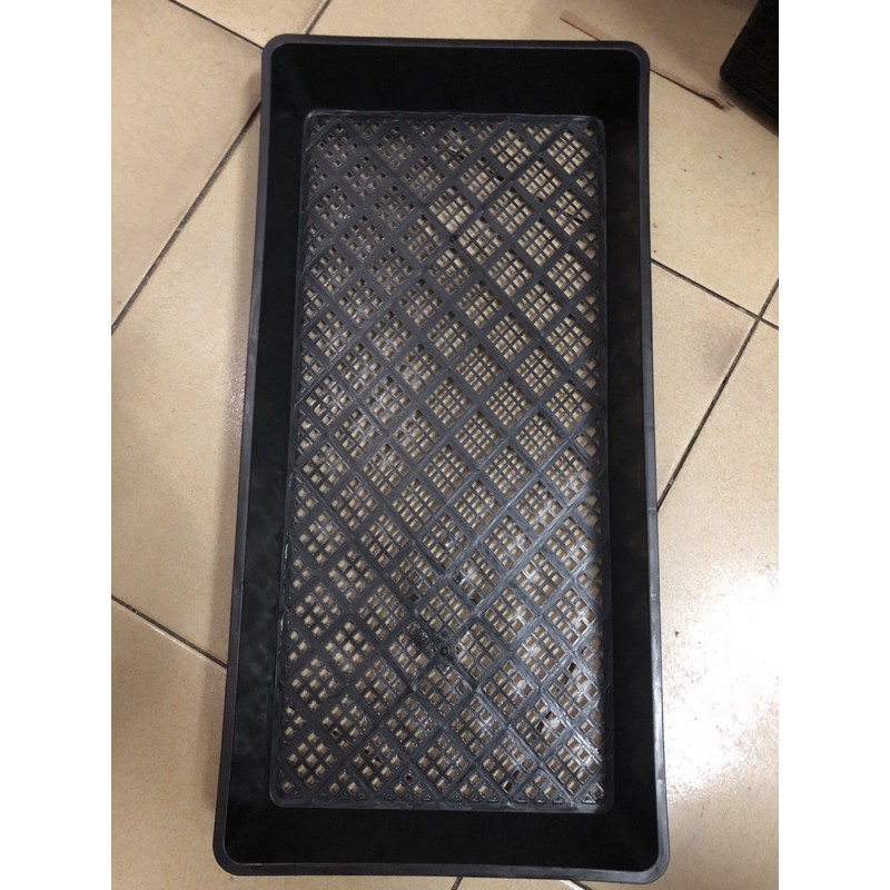 Nampan Alas Tray Semai 54cm x 27cm x 6cm Traypot Benih Nampan Baki