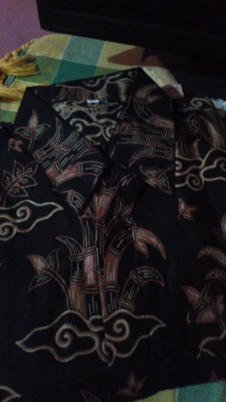 Kemeja Batik Lengan Panjang Size M L Xl Xxl