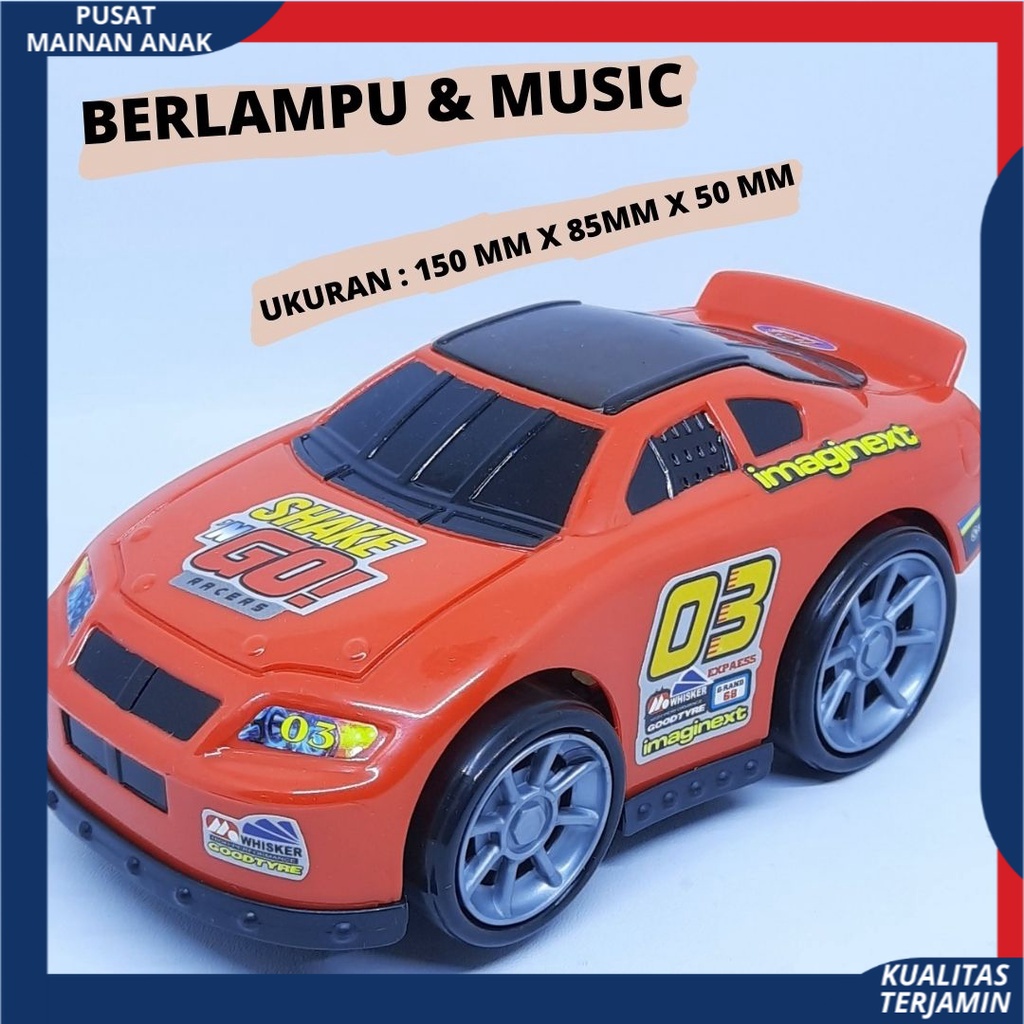 Mobil Baterai Cars Racing new Berlampu &amp; Music SUPER 3D LIGHT VEHICLE MAINAN ANAK LAKI LAKI