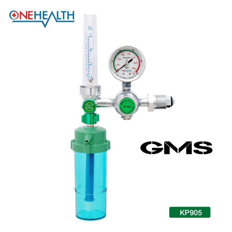 Regulator Oksigen Medis Onehealth / Oksigen Regulator untuk Tabung Oksigen