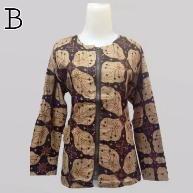  Atasan  Blouse batik  0164 Shopee Indonesia