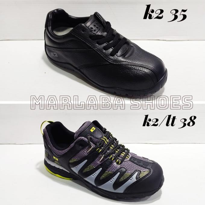 Sepatu Safety Shoes K2 pendek Standar Internsional
