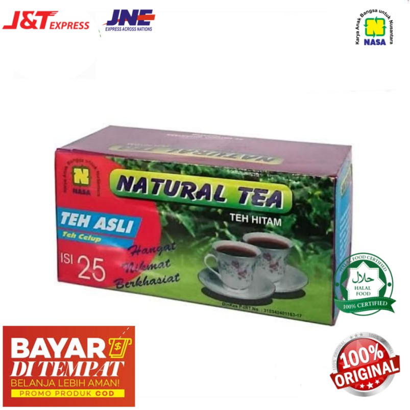 

Teh Kesehatan Natural Teh Celup Nasa Tea Hitam Asli Berkhasiat nieniethurminie