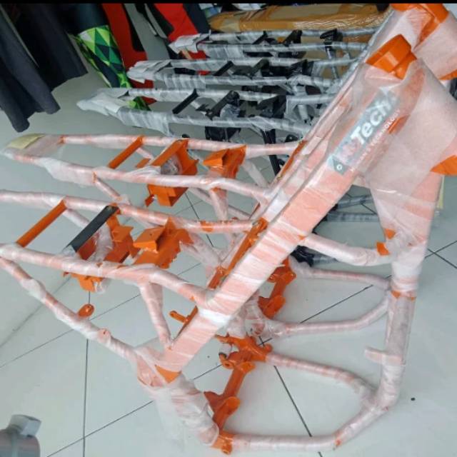 FRAME RANGKA MESIN KLX HUTECH TIGER MEGA PRO RANGKA TRAIL MOTOCROS