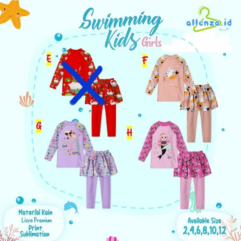 Setrok renang allenza