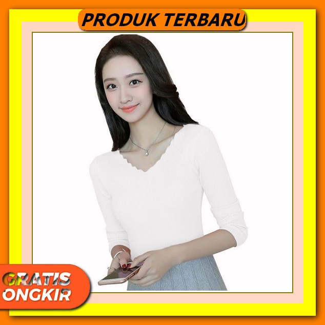 Baju Atasan Kemeja Wanita Casual Lengan Panjang Kekinian Pakaian Kemeja Katun Kotak Kotak Cewek Wani