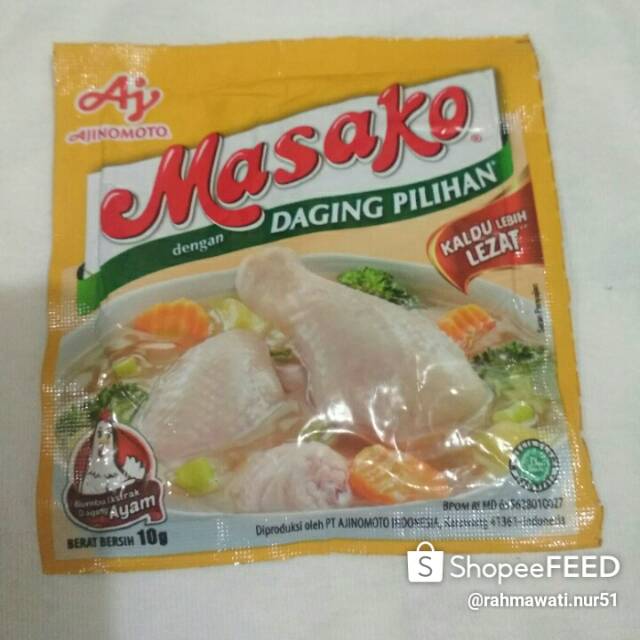 

Bumbu penyedap Masako Ayam,