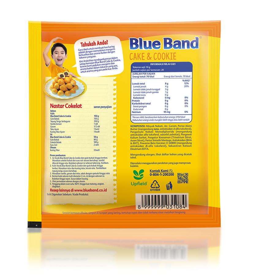 

【MURAH LEBAY】 Blue Band Cake and Cookie Margarine Sachet 200 gr