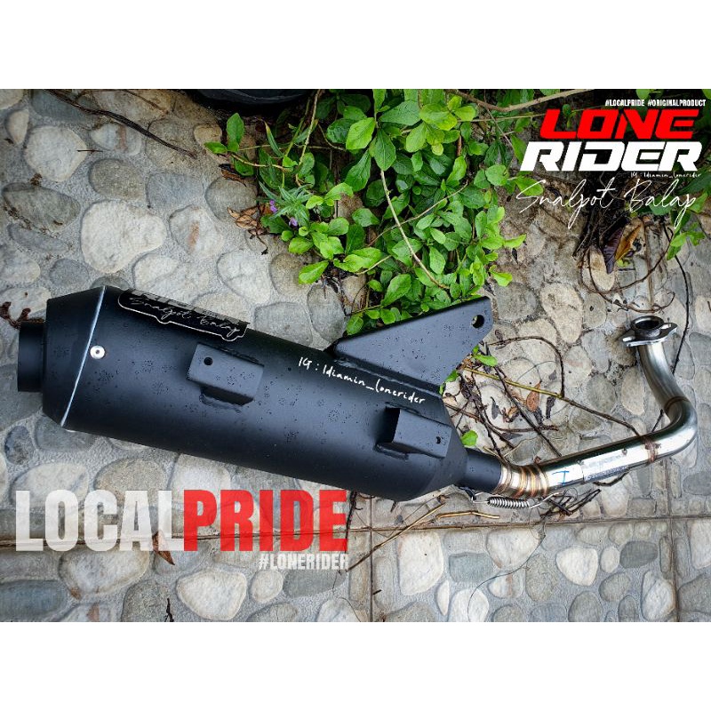 Knalpot LR Lone Rider Original - STD Racing - GENIO