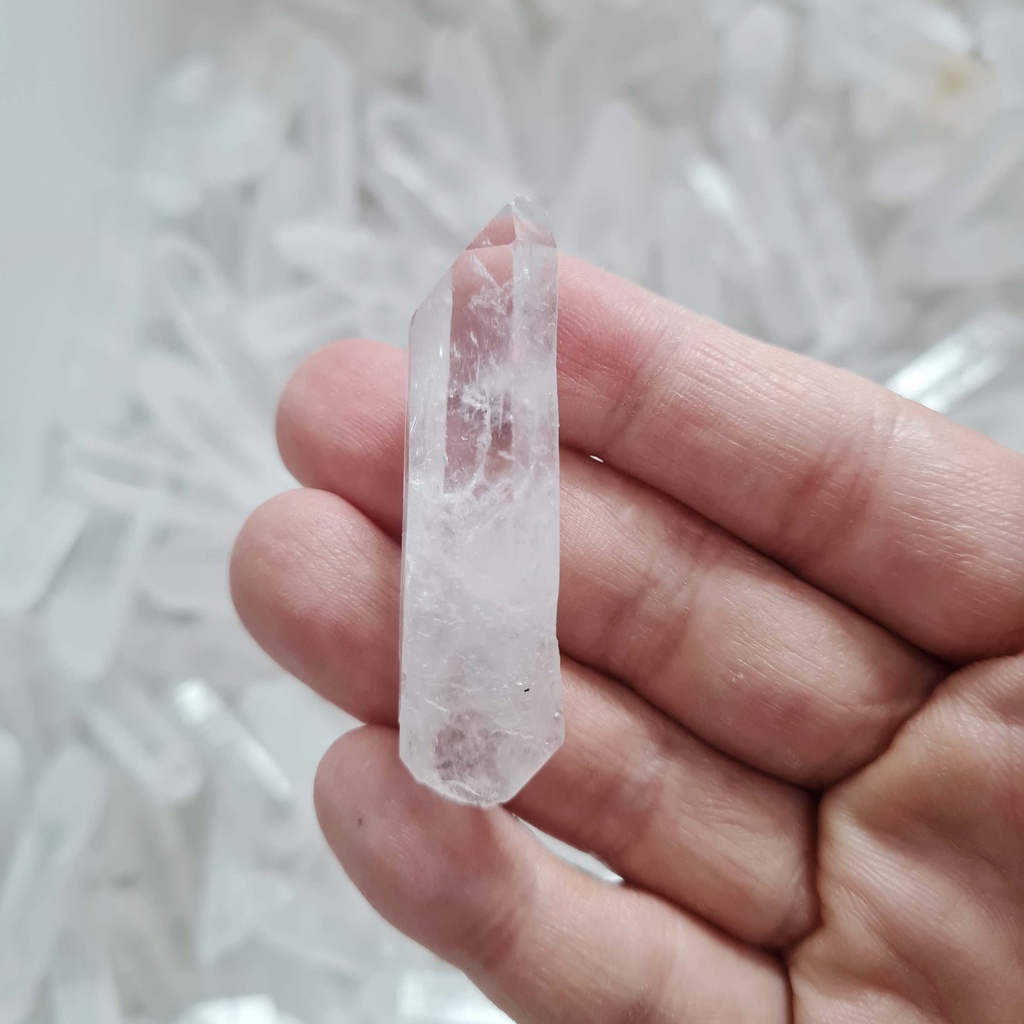 POLISHED CRYSTALS QUARTZ 100gram BATU ALAM KUARSA KRISTAL