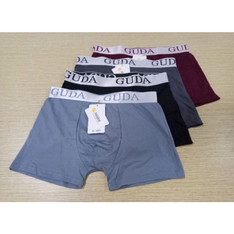 Boxer Pria Dewasa merk GUDA 6688 / Boxer Laki-laki / Boxer Import / Celana Dalam Pria