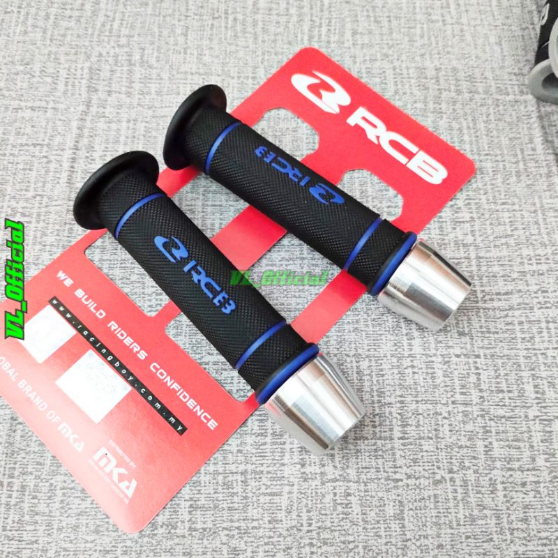 HANDGRIP SARUNG GAS RCB RACING BOY ORIGINAL + JALU STANG CHROME MODEL PCX UNIVERSAL MOTOR HANDGRIP HANDFAT HANDSPAD GRIP RCB HG55 HG 55 HG 66 ORIGINAL RCB RACINGBOY beat mio vario scoopy honda yamaha suzuki grand filano vespa sprint primavera vespa matic