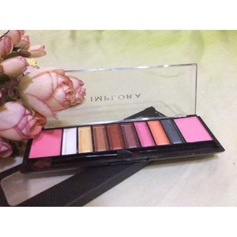 IMPLORA ORIGINAL EYESHADOW &amp; BLUSH ON 7602 10 WARNA