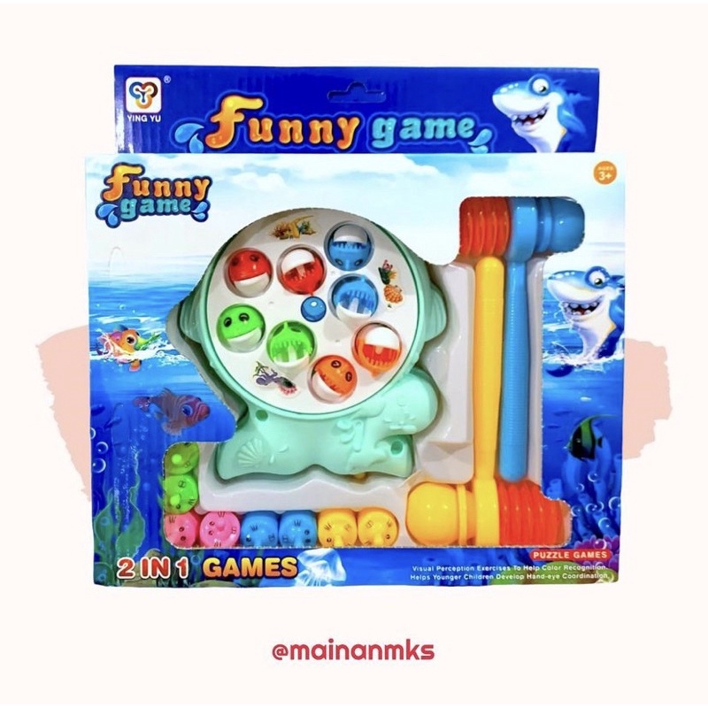 FUNNY GAME FISHING/ 2IN1 GAMES ITEM:826