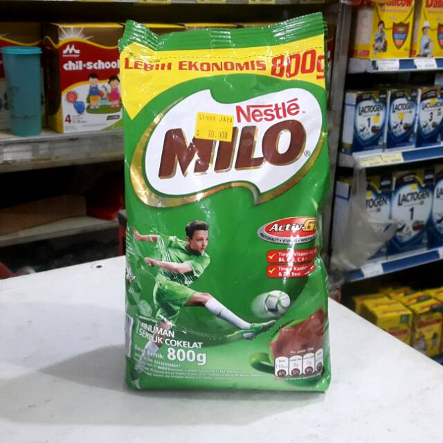 

Susu MILO Activ Go 800gr Nestle Active Go